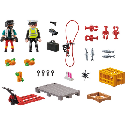 Playmobil - Customs Check- 49 Pcs | 4Y+