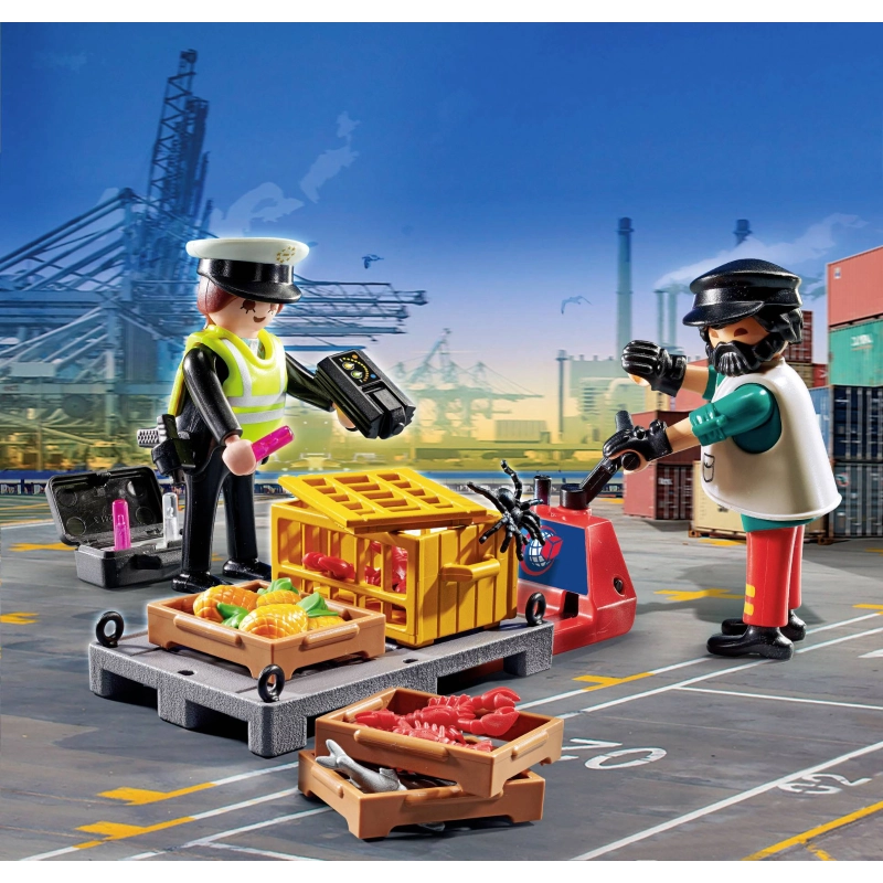 Playmobil - Customs Check- 49 Pcs | 4Y+ Playmobil - Customs Check- 49 Pcs | 4Y+