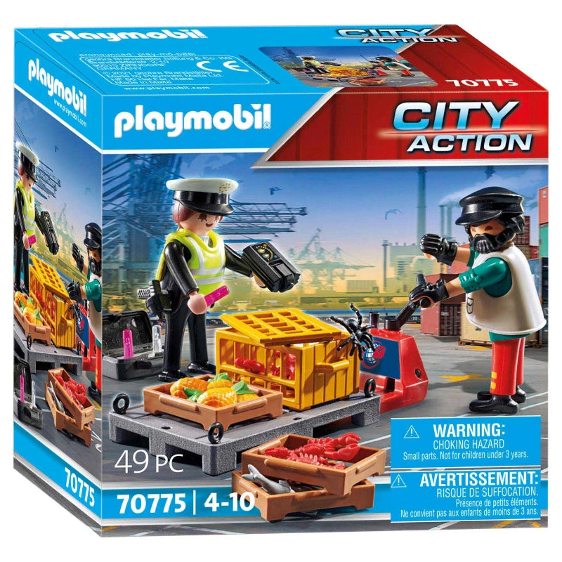 Playmobil - Customs Check- 49 Pcs | 4Y+ Playmobil - Customs Check- 49 Pcs | 4Y+