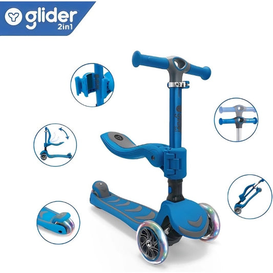 Yvolution - دراجة ثلاثية 2 في 1 YGlider | 3-8 سنوات