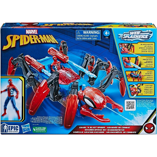 Marvel - Spider-Man Crawl 'N Blast Spider | 4Y+