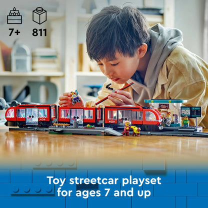 Lego - Downtown Streetcar and Station 811 Pcs 7Y+ — BambiniJO Jordan