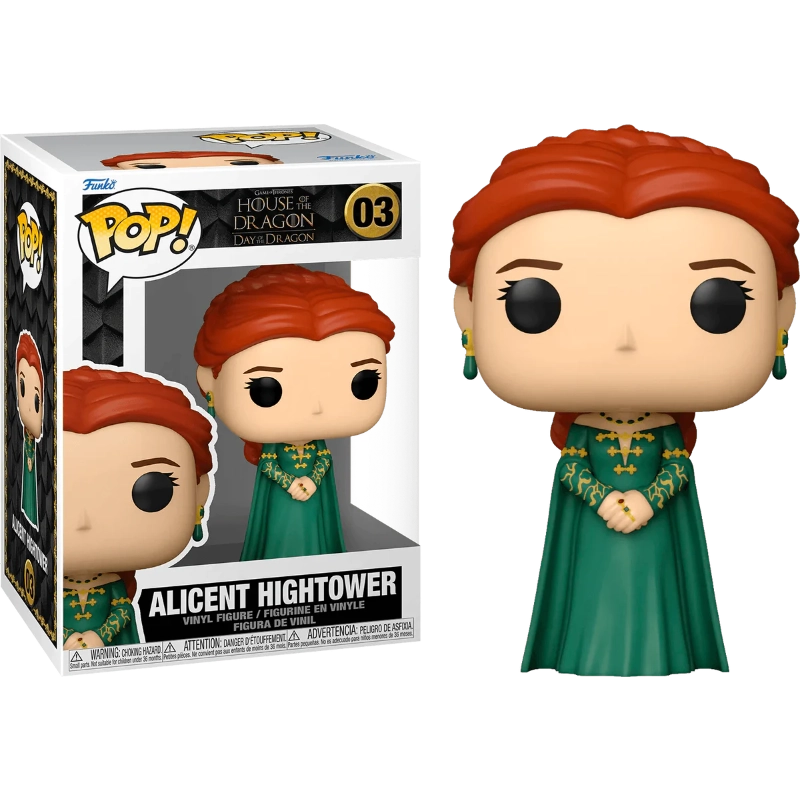 Funko - Pop! TV: منزل التنين- أليسنت هايتاور | 3 سنوات فما فوق Funko - Pop! TV: منزل التنين- أليسنت هايتاور | 3 سنوات فما فوق