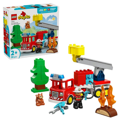 Lego - Fire Truck with Hose and Firefighter 28 Pcs 2Y+ — BambiniJO Jordan
