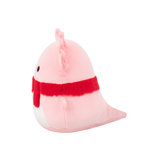 Squishmallows Medium Plush 12" Archie the Dark Pink Axolotl with White Belly and Red Fuzzy Scarf | 1-6Y — BambiniJO Jordan