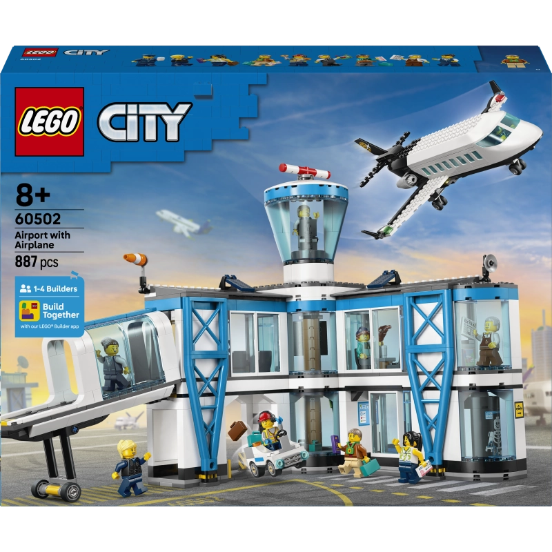 Lego - Airport with Airplane 887 Pcs 8Y+ — BambiniJO Jordan