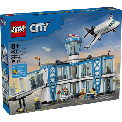 Lego - Airport with Airplane 887 Pcs 8Y+ — BambiniJO Jordan