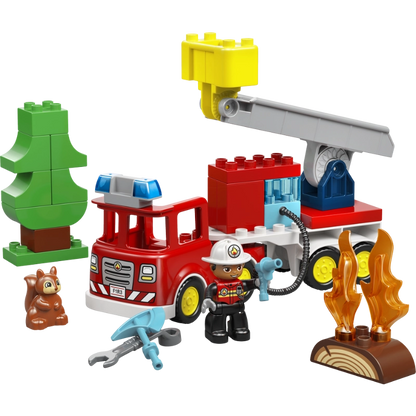 Lego - Fire Truck with Hose and Firefighter 28 Pcs 2Y+ — BambiniJO Jordan