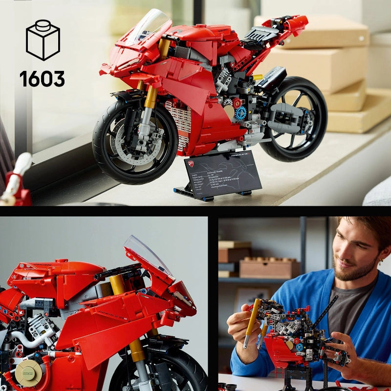 Lego - Ducati Panigale V4 S Motorcycle 1603 Pcs 18Y+ — BambiniJO Jordan