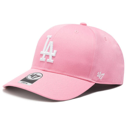 47 Brand Los Angeles Dodgers Raised Basic Cap - Rose - front view