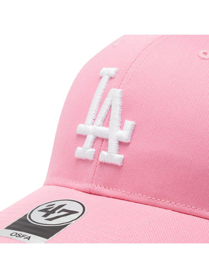 47 Brand Los Angeles Dodgers Raised Basic Cap - Rose - back view