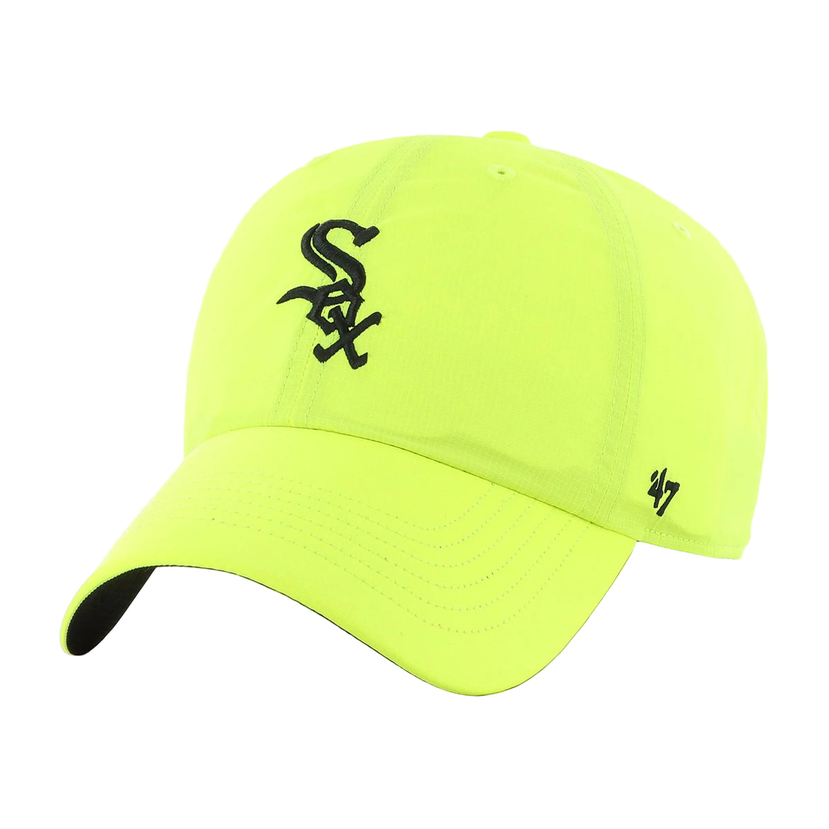 47 Brand Chicago White Sox Clean Up Cap Neon Yellow - front view
