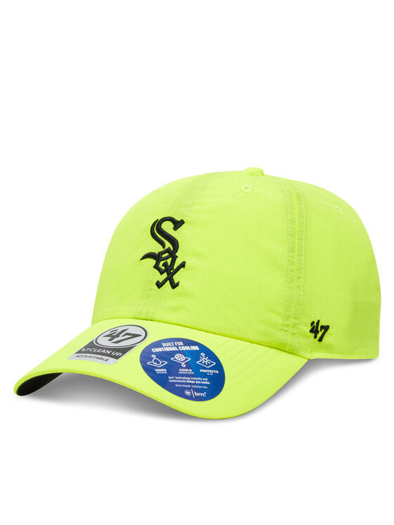 47 Brand Chicago White Sox Clean Up Cap Neon Yellow - side view