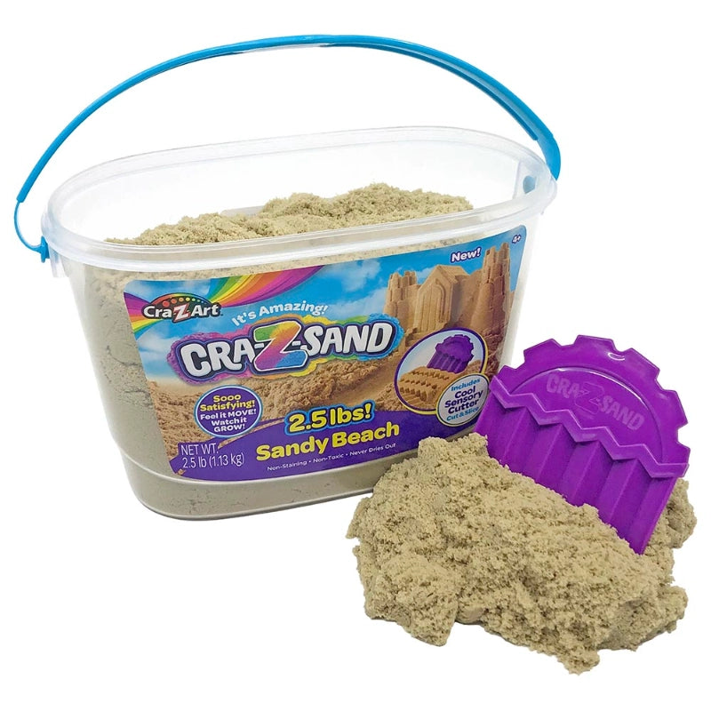 Cra-Z-Art - Cra-Z-Sand 2.5 lbs Sandy Beach | 4Y+
