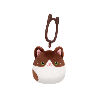 Squishmallows - Clip-On Little Plush 3.5" Glaudini the Tuxedo Cat | 1-6Y
