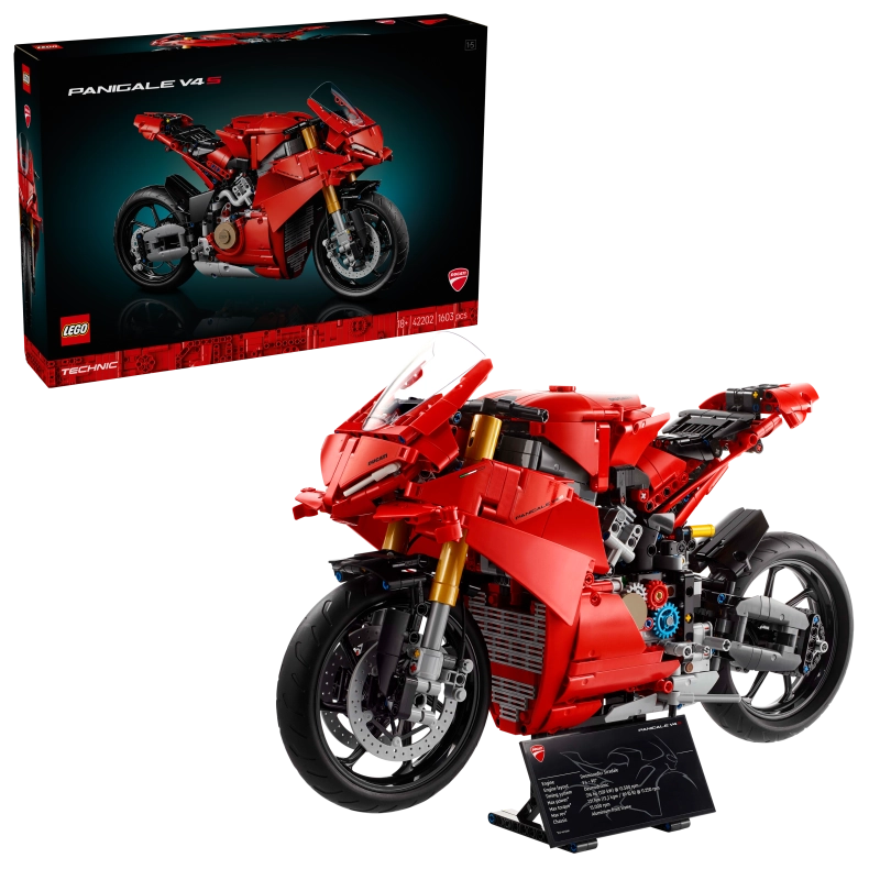 Lego - Ducati Panigale V4 S Motorcycle 1603 Pcs 18Y+ — BambiniJO Jordan