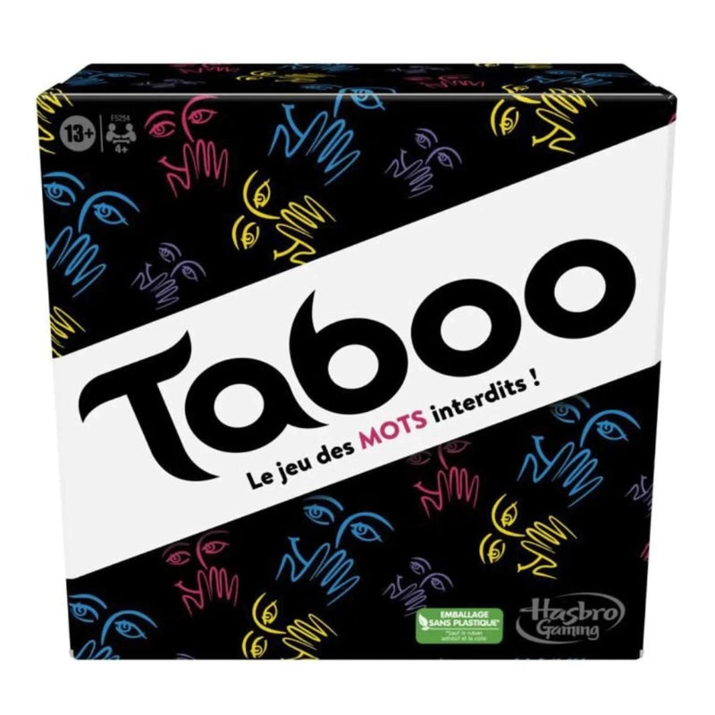 Hasbro Gaming - Classic Taboo Game (French) | 13Y+ Hasbro Gaming - Classic Taboo Game (French) | 13Y+
