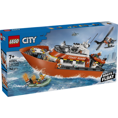 Lego - Coast Guard Rescue Boat & Helicopter 742 Pcs 7Y+ — BambiniJO Jordan