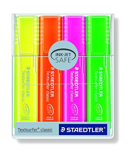 Staedtler Textsurfer classic highlighters wallet of 4