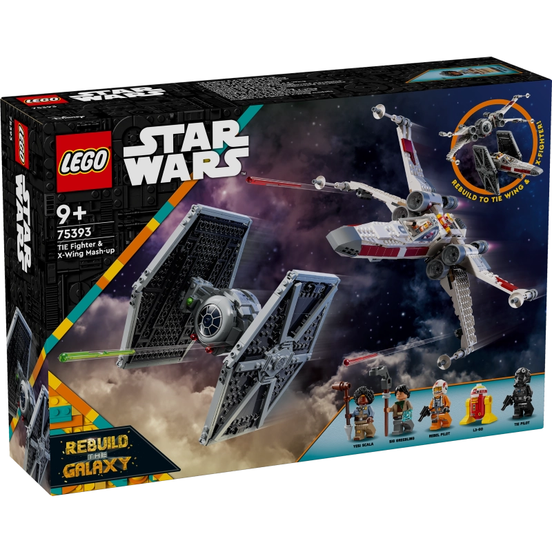 Lego - Tie Fighter & X-Wing Mash-Up 1063 Pcs 9Y+ — BambiniJO Jordan