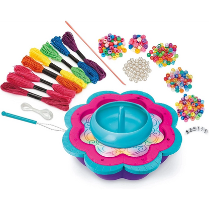 Cra-Z-Art - Shimmer 'n Sparkle 2-in-1 Spin & Bead Friendship Studio | 8Y+