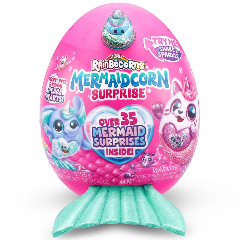 Rainbocorns - Mermaidcorn Surprise Series 7 Plush Medium | 3Y+ Rainbocorns - Mermaidcorn Surprise Series 7 Plush Medium | 3Y+
