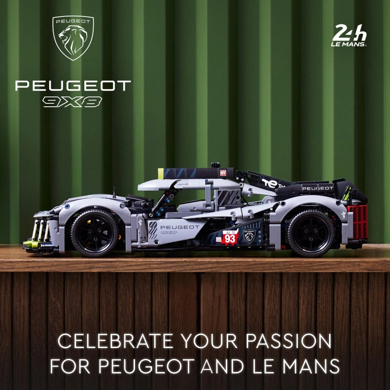 Lego - Peugeot 9x8 24H Le Mans Hybrid Hypercar 1775 Pcs 18Y+ — BambiniJO Jordan
