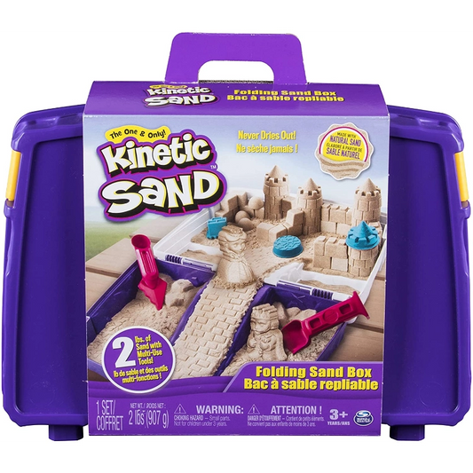 Kinetic Sand - Folding Sand Box 2lbs | 3Y+