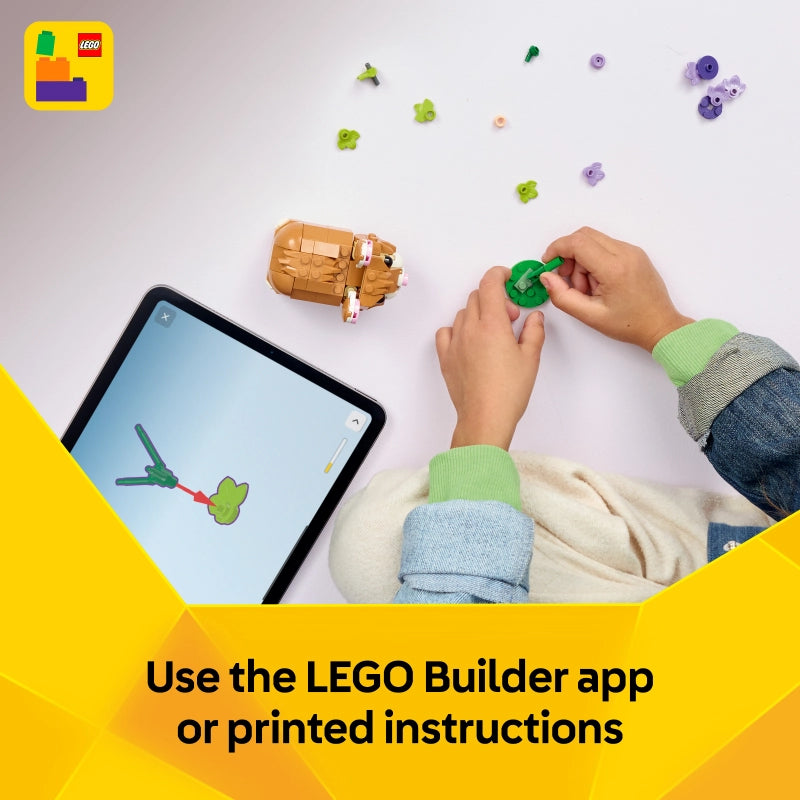 Lego - Cute Hamster with a Flower 166 Pcs 7Y+ — BambiniJO Jordan