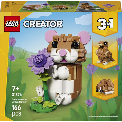 Lego - Cute Hamster with a Flower 166 Pcs 7Y+ — BambiniJO Jordan