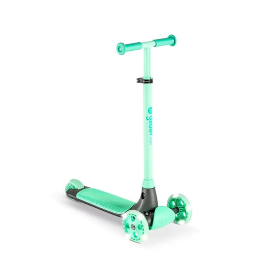 Yvolution - Y Glider Kiwi Scooter- Green | 3-8 Years