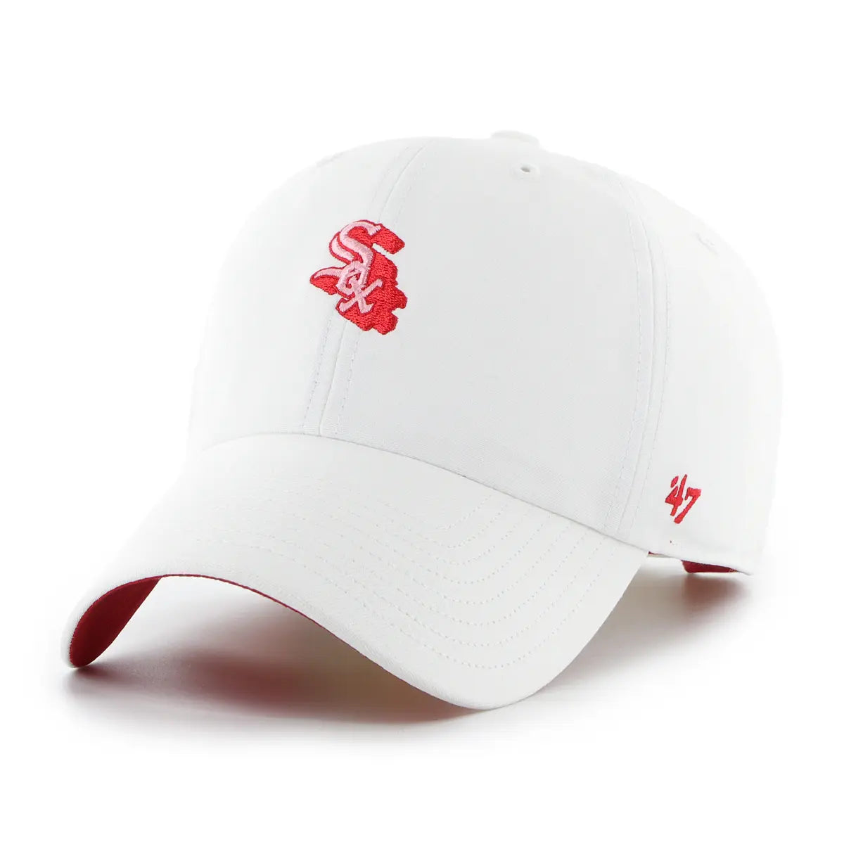47 Brand Chicago White Sox Chop Shop Clean Up Cap White - front view