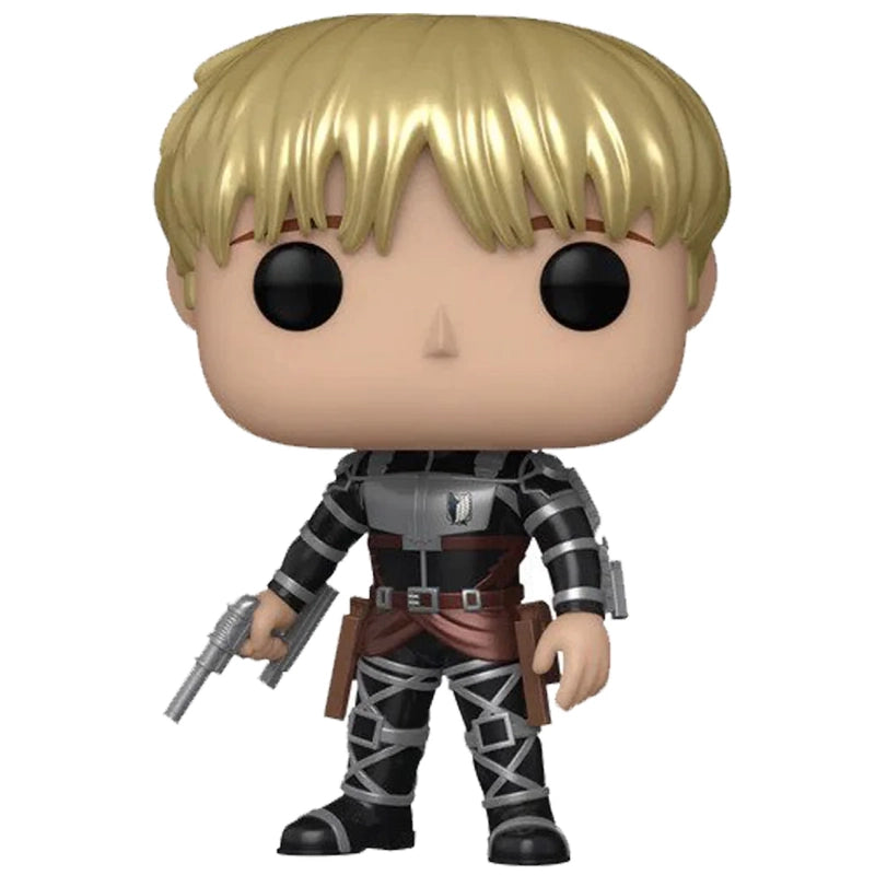 Funko - Pop! Animation: Attack on Titan Series 5- Armin Arlelt (Exclusive) (Metallic) | 3Y+