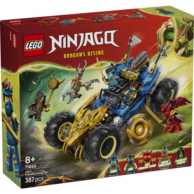 Lego - Jay's Transforming Car 387 Pcs 8Y+ — BambiniJO Jordan
