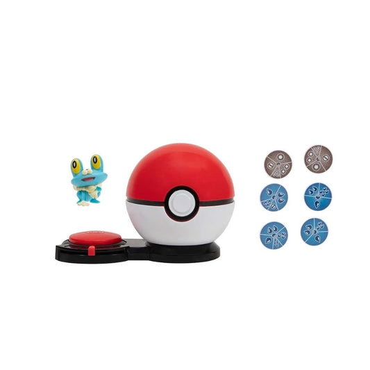 Pokemon - Surprise Attack Poke Ball Battle Game Single Pack- Froakie with Poke Ball | 4Y+ — BambiniJO Jordan