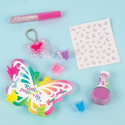 Make It Real - Butterfly Cosmetic Set- 11 Pcs | 8Y+