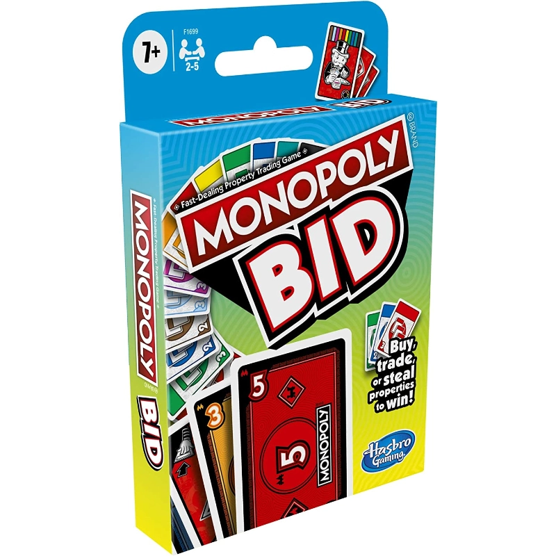 Hasbro Gaming - Monopoly Bid | 7Y+