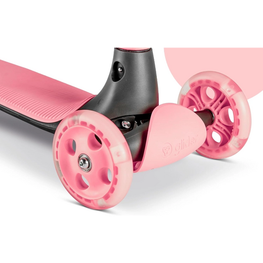 Yvolution - Y Glider Kiwi Scooter- Pink | 3-8 Years