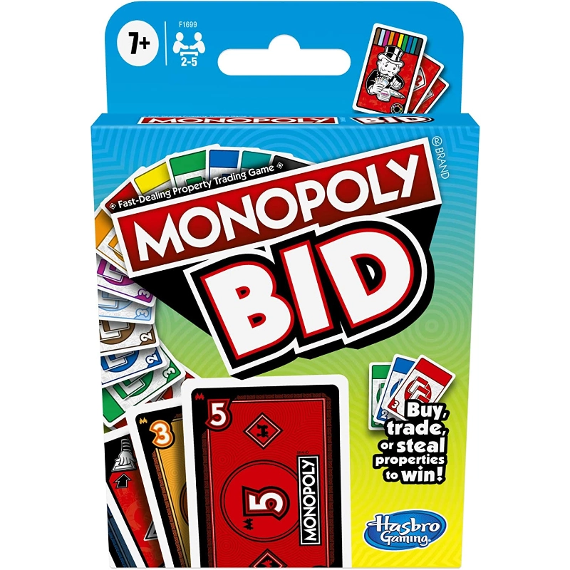 Hasbro Gaming - Monopoly Bid | 7Y+