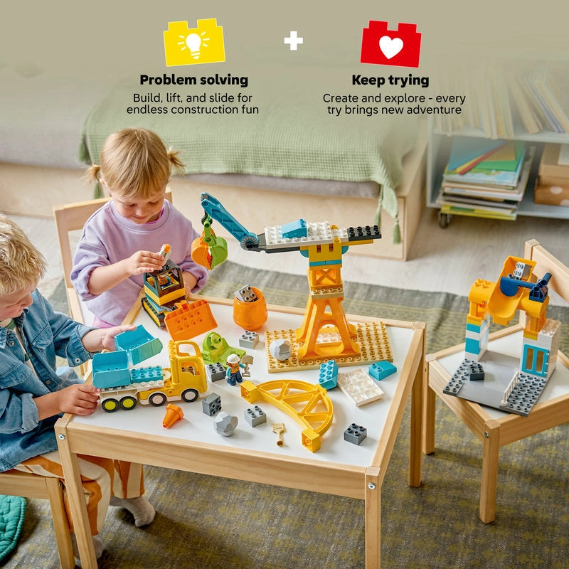Lego - 3 in 1 Construction Site and Vehicles 84 Pcs 3Y+ — BambiniJO Jordan