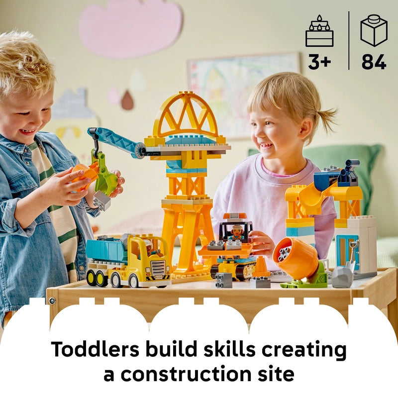 Lego - 3 in 1 Construction Site and Vehicles 84 Pcs 3Y+ — BambiniJO Jordan
