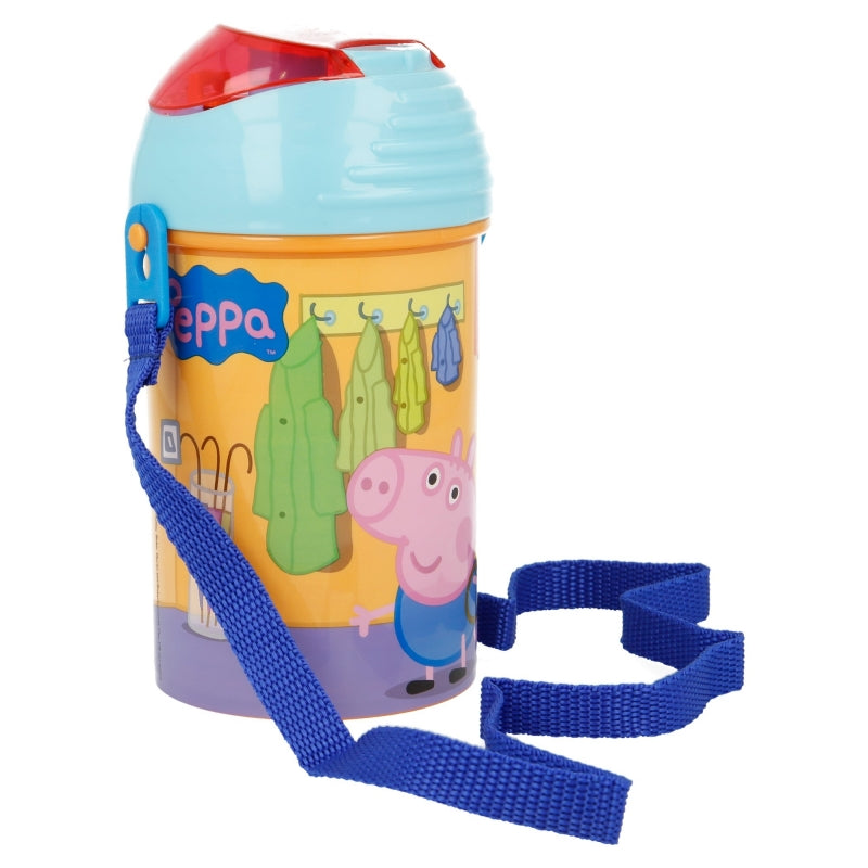 Stor - Pop Up Canteen Bottle - 450ml | PEPPA PIG