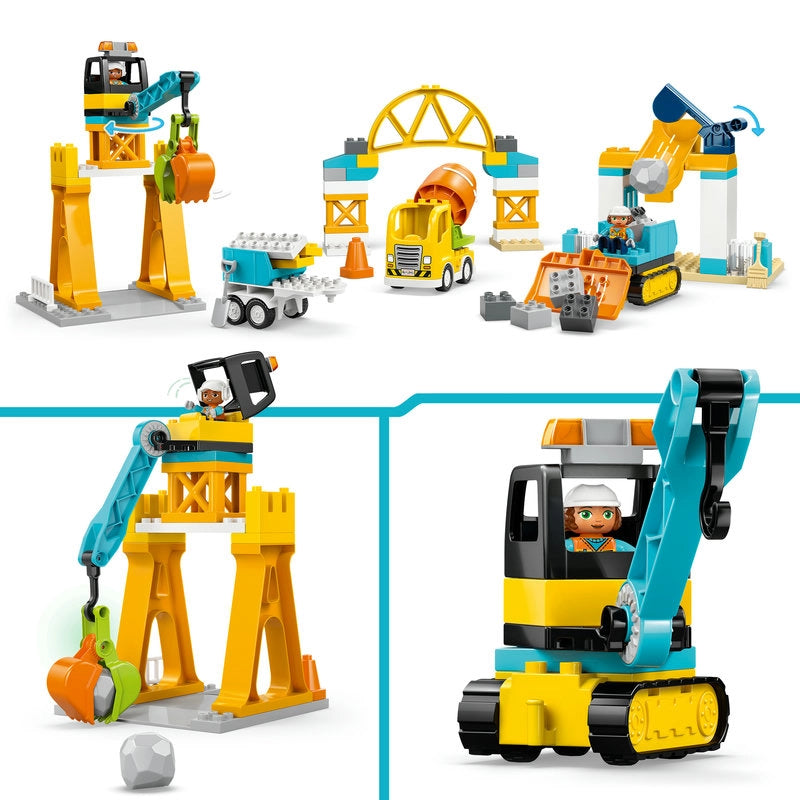 Lego - 3 in 1 Construction Site and Vehicles 84 Pcs 3Y+ — BambiniJO Jordan
