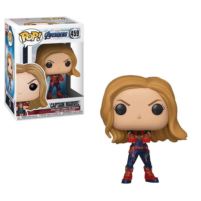 Funko - Pop! مارفل أفنجرز: إند جيم - كابتن مارفل | 3 سنوات فما فوق Funko - Pop! مارفل أفنجرز: إند جيم - كابتن مارفل | 3 سنوات فما فوق
