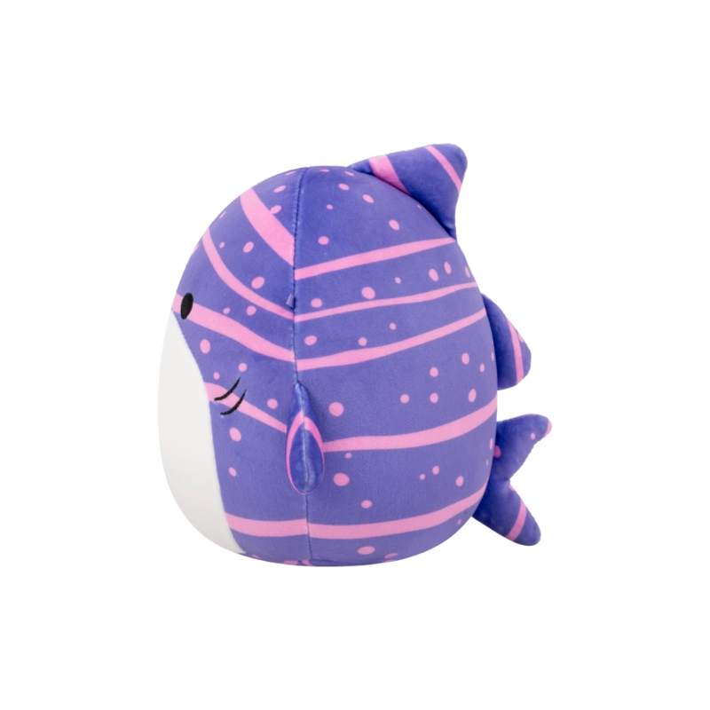 Squishmallows - Medium Plush 12" Tizziano the Purple Striped Whale Shark | 1-6Y