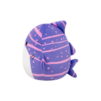 Squishmallows - Medium Plush 12" Tizziano the Purple Striped Whale Shark | 1-6Y