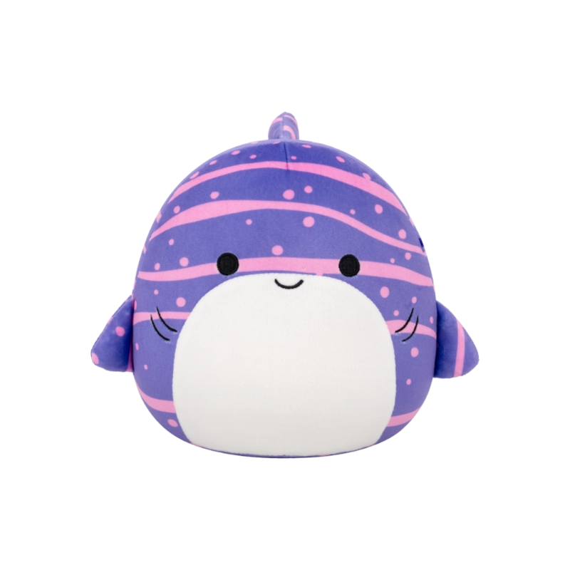 Squishmallows - Medium Plush 12" Tizziano the Purple Striped Whale Shark | 1-6Y