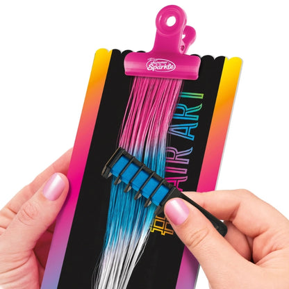 Cra-Z-Art - Shimmer 'n Sparkle Color FX Hair Extensions Studio | 8Y+