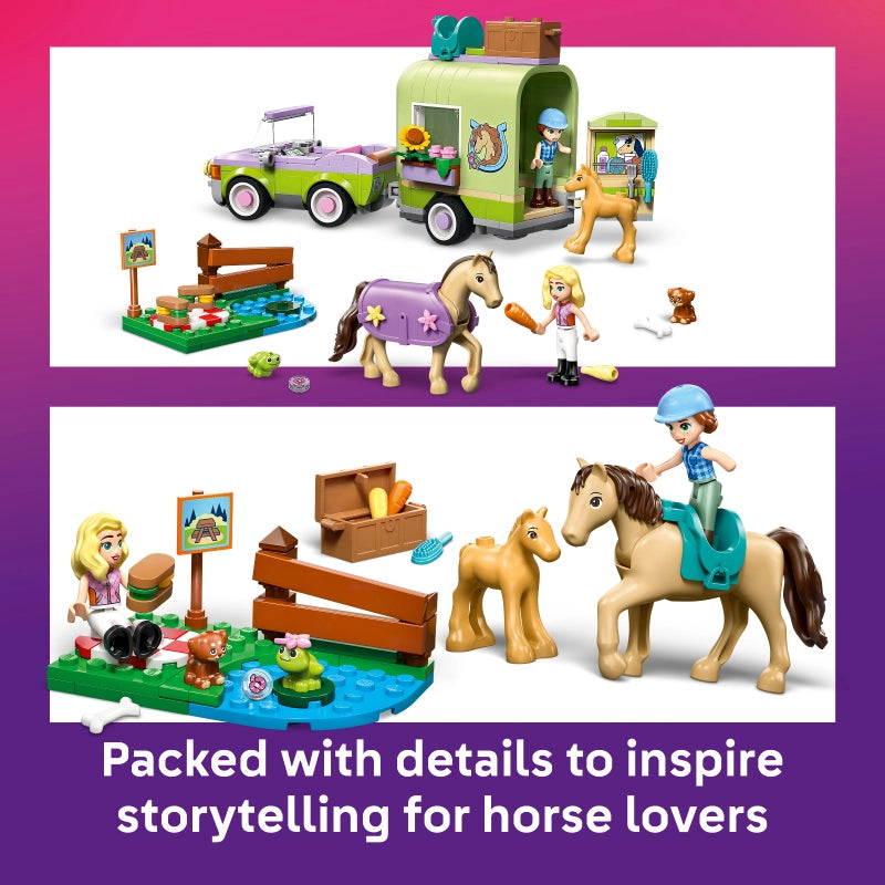 Lego - Horse & Baby Foal Trailer 279 Pcs 7Y+ — BambiniJO Jordan