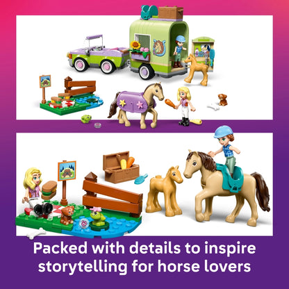 Lego - Horse & Baby Foal Trailer 279 Pcs 7Y+ — BambiniJO Jordan